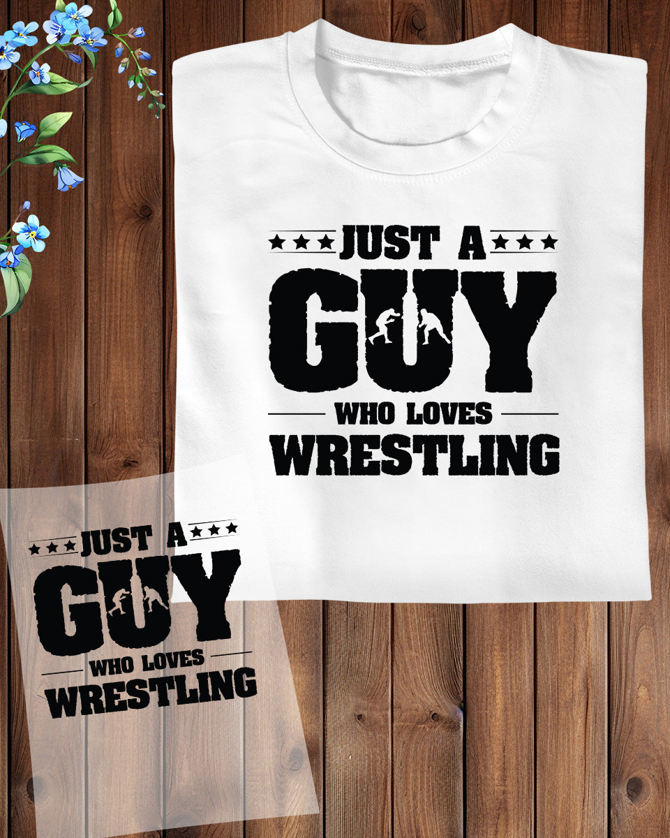 Wrestling Guy DTF Transfer Film
