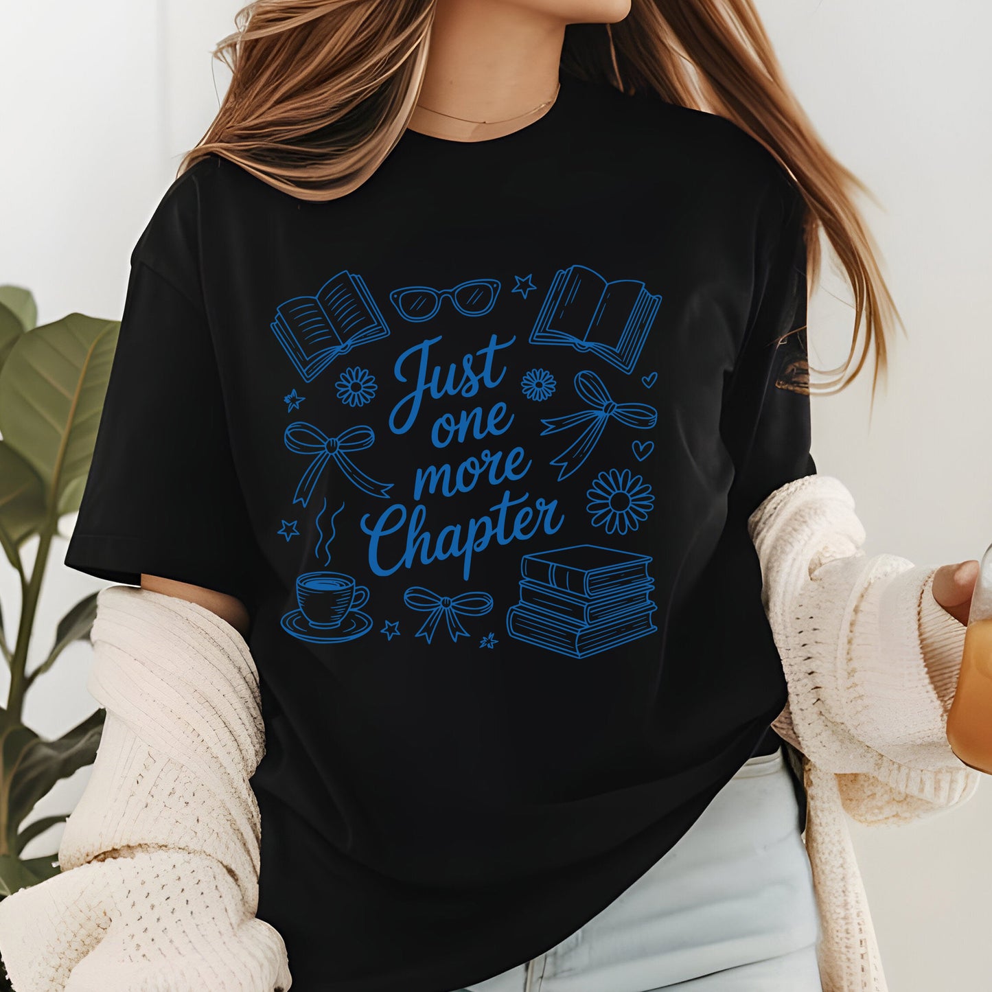 Just One More Chapter Book Shirt