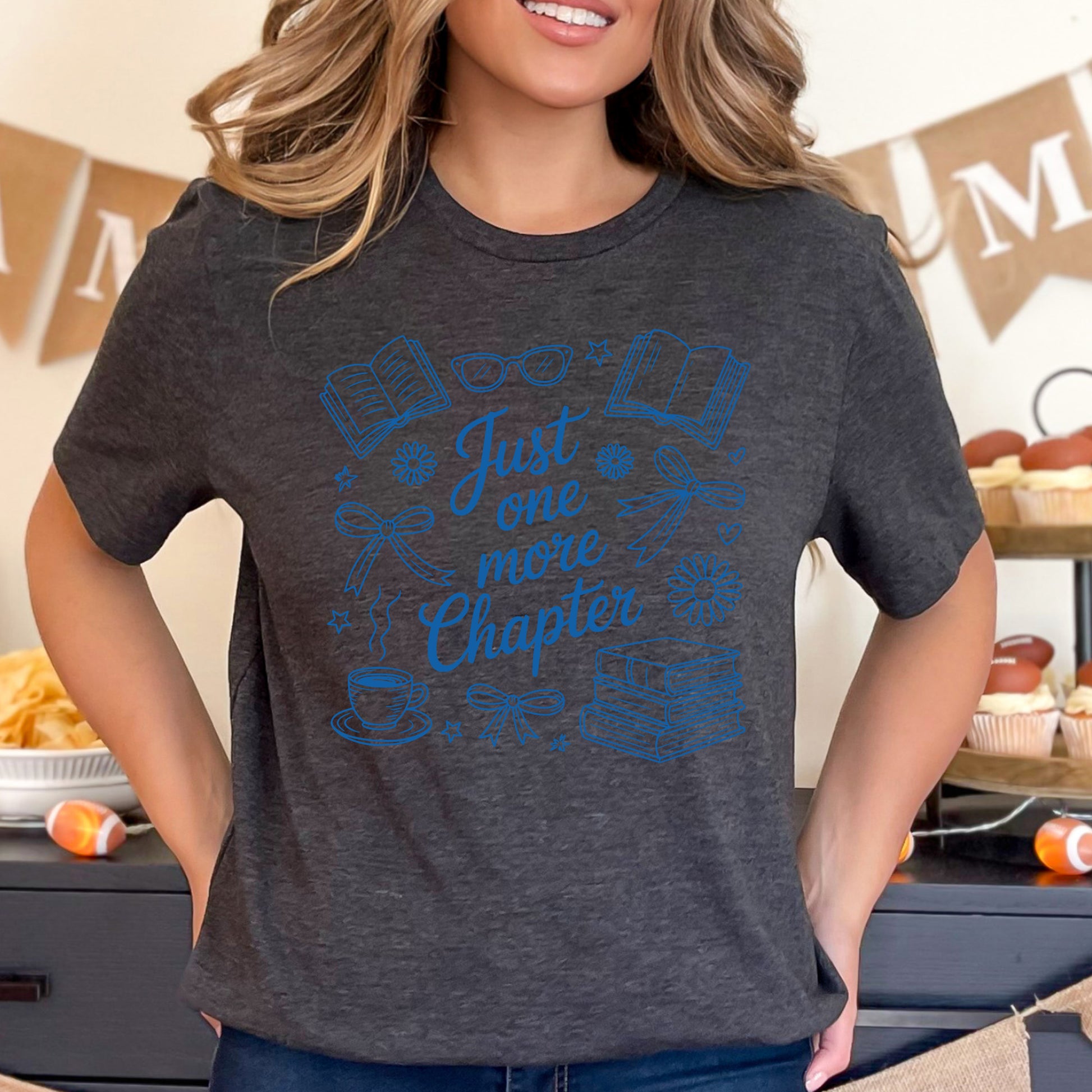 Just One More Chapter Book Shirt