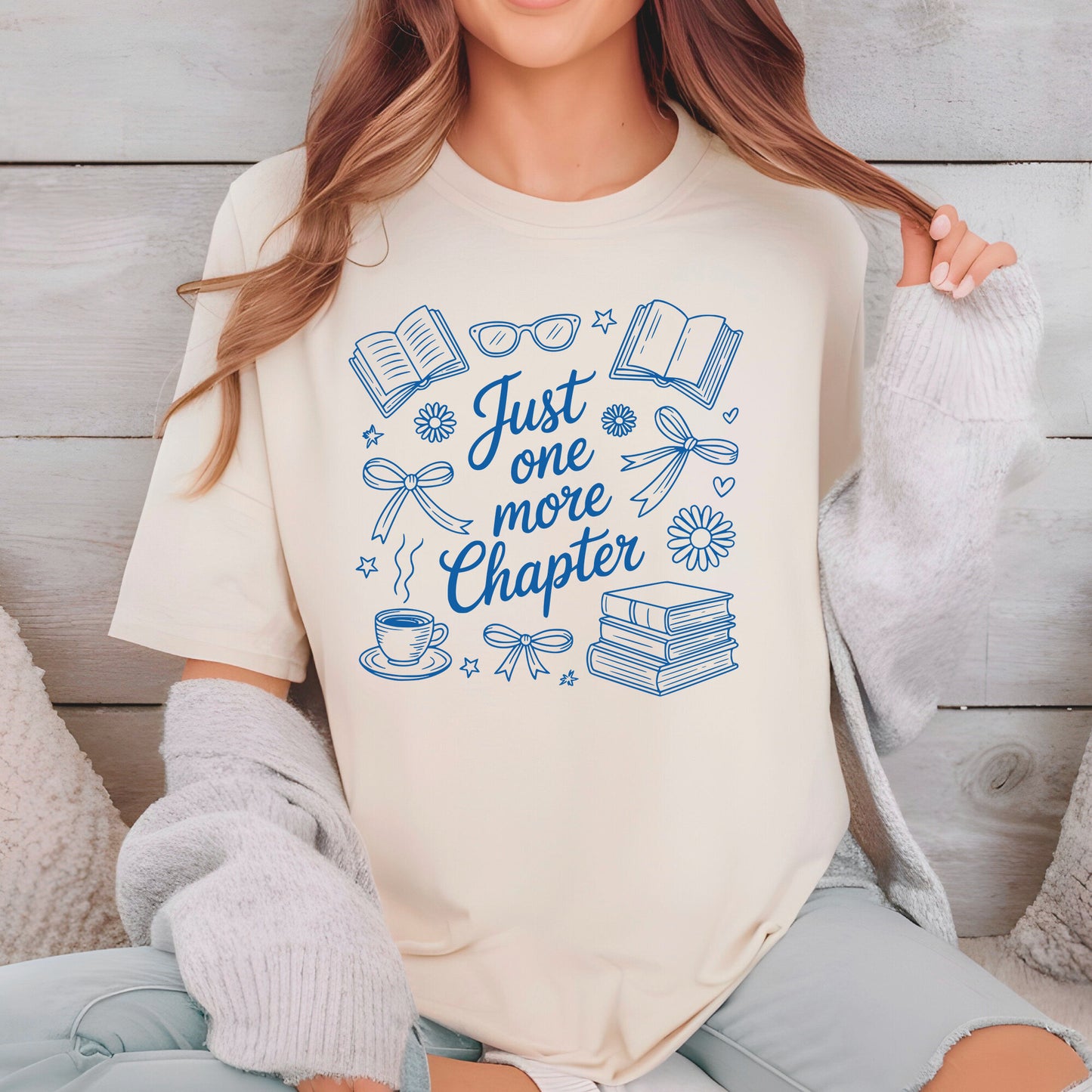 Just One More Chapter Book Shirt