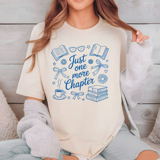 Just One More Chapter Book Shirt