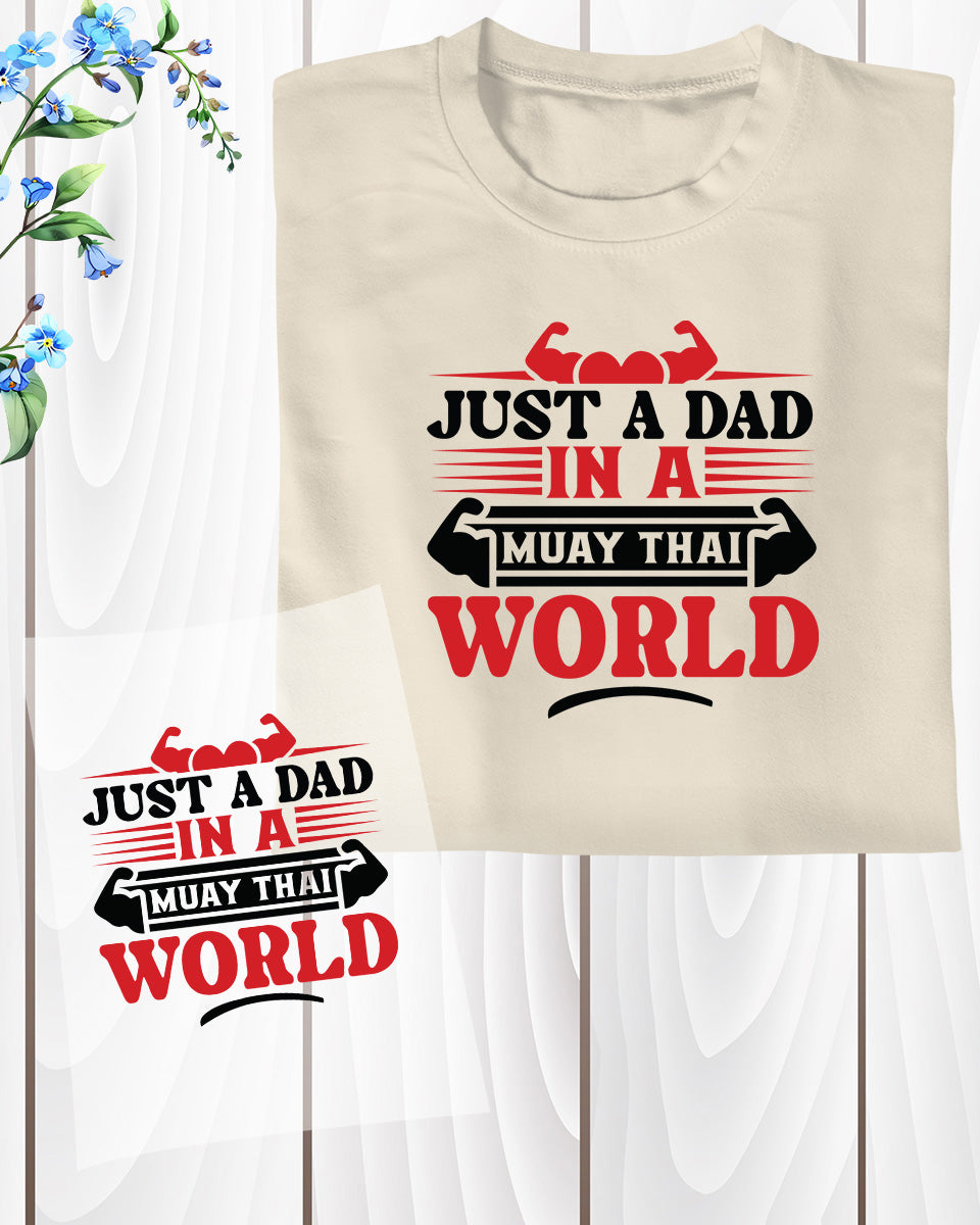 Gift For Boxing Dad DTF Transfer Film