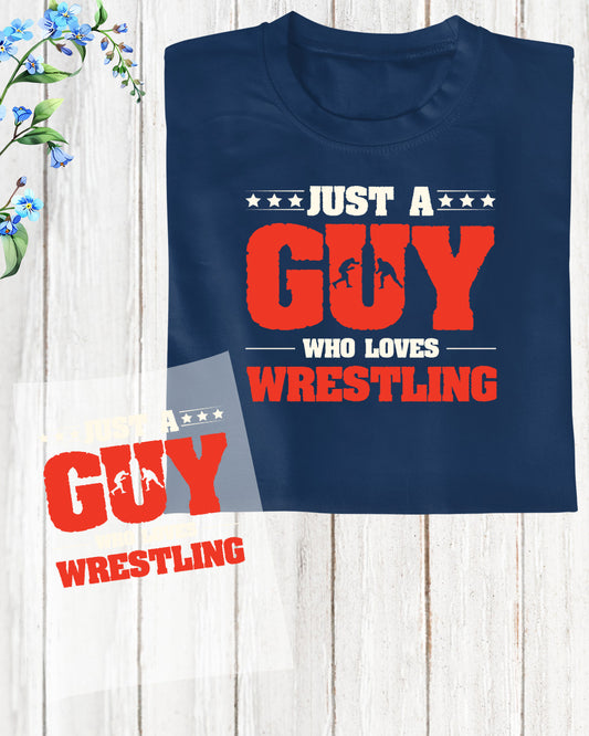 Wrestling Guy Vintage DTF Transfer Film