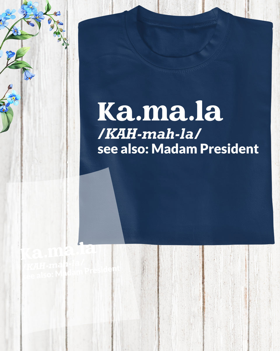 Kamala Harris Shirt DTF Transfer Film