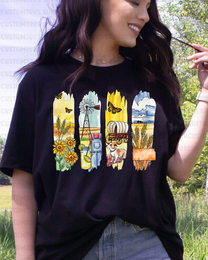 Kansas DTF Heat Transfer Ready to Press