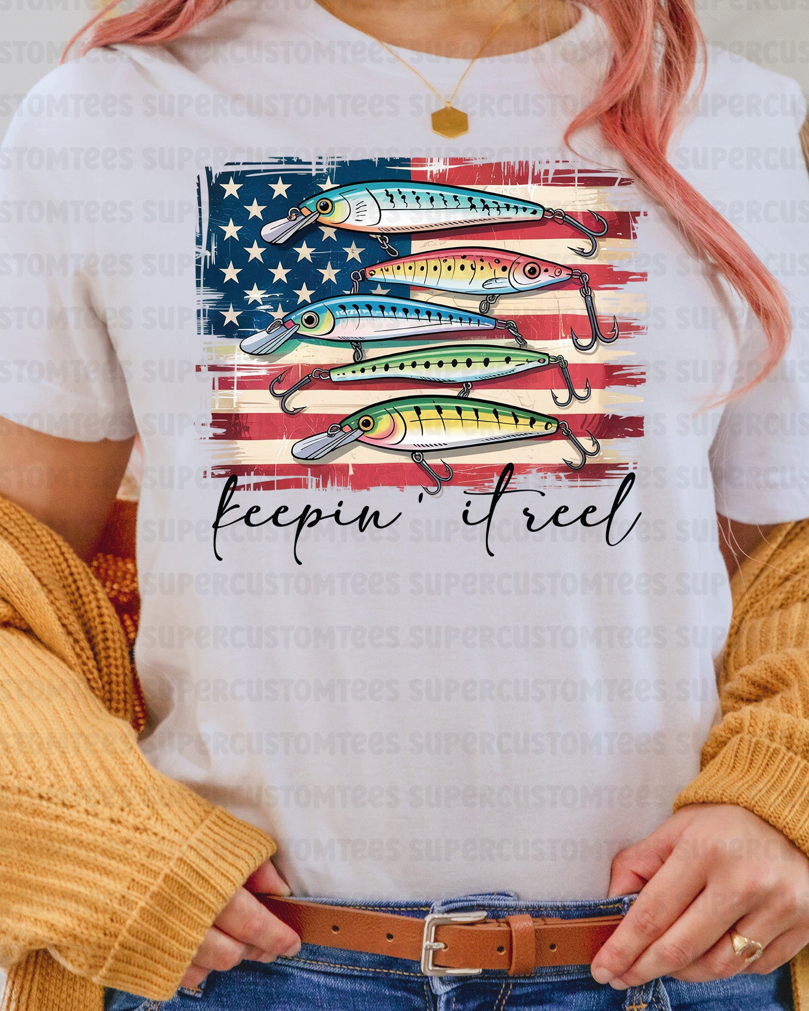 Keepin it Reel Heat Transfer for Shirts