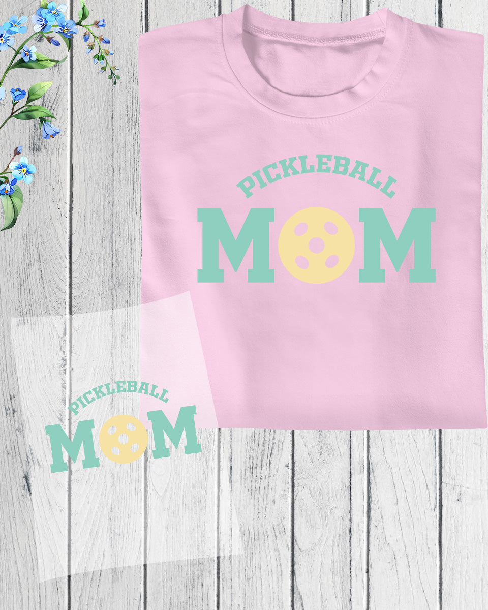 Pickleball Mom DTF Transfer Film