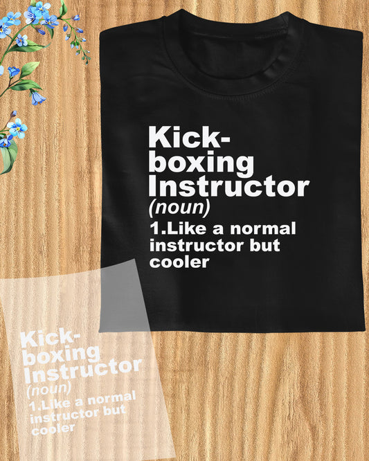 Kick-boxing Instructor Definition DTF Transfer Film