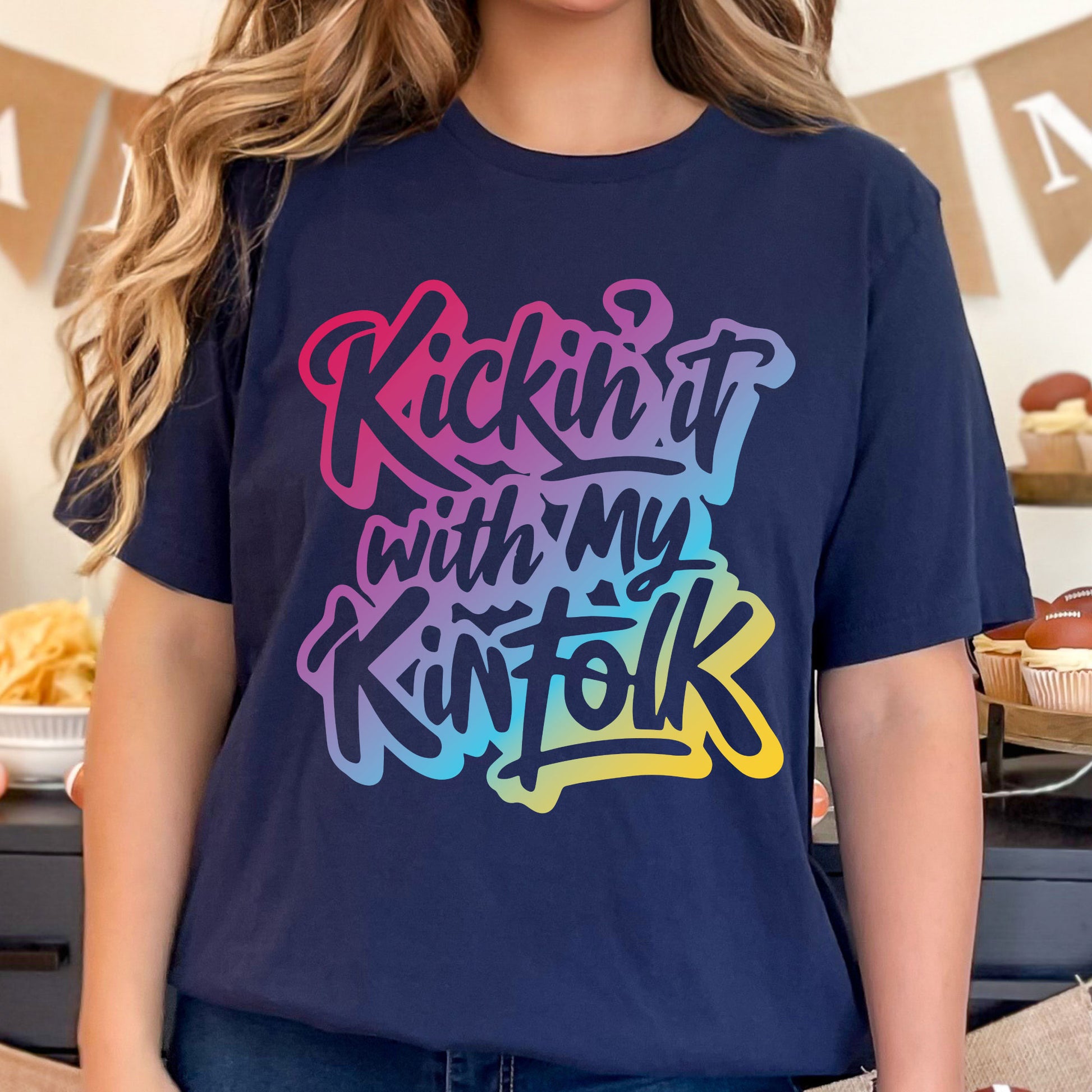 Kickin It with My Kinfolk Family Reunion Shirts