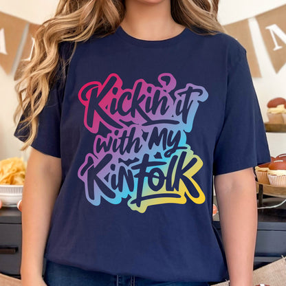 Kickin It with My Kinfolk Family Reunion Shirts