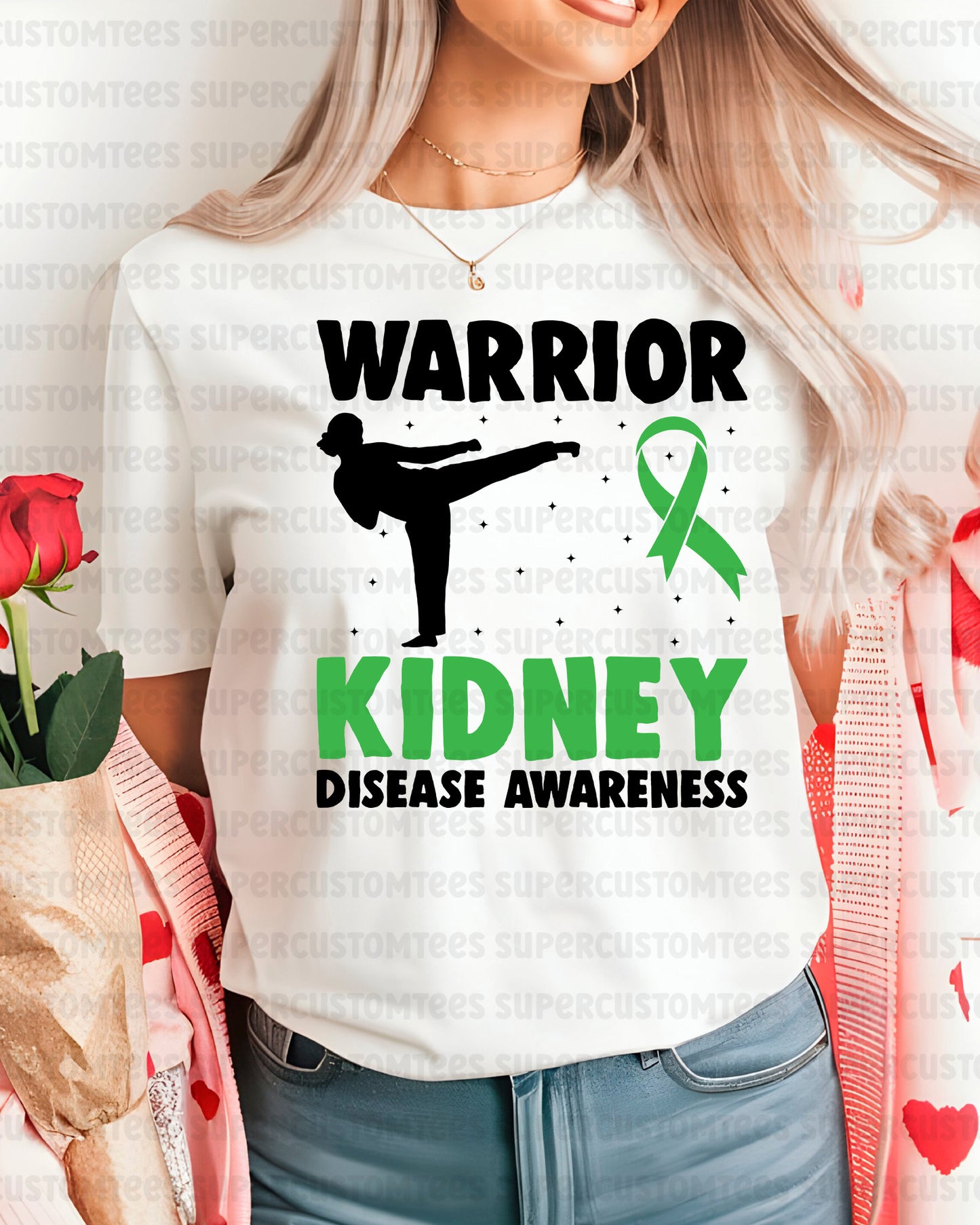Kidney Disease Awareness DTF Transfer Ready to Press