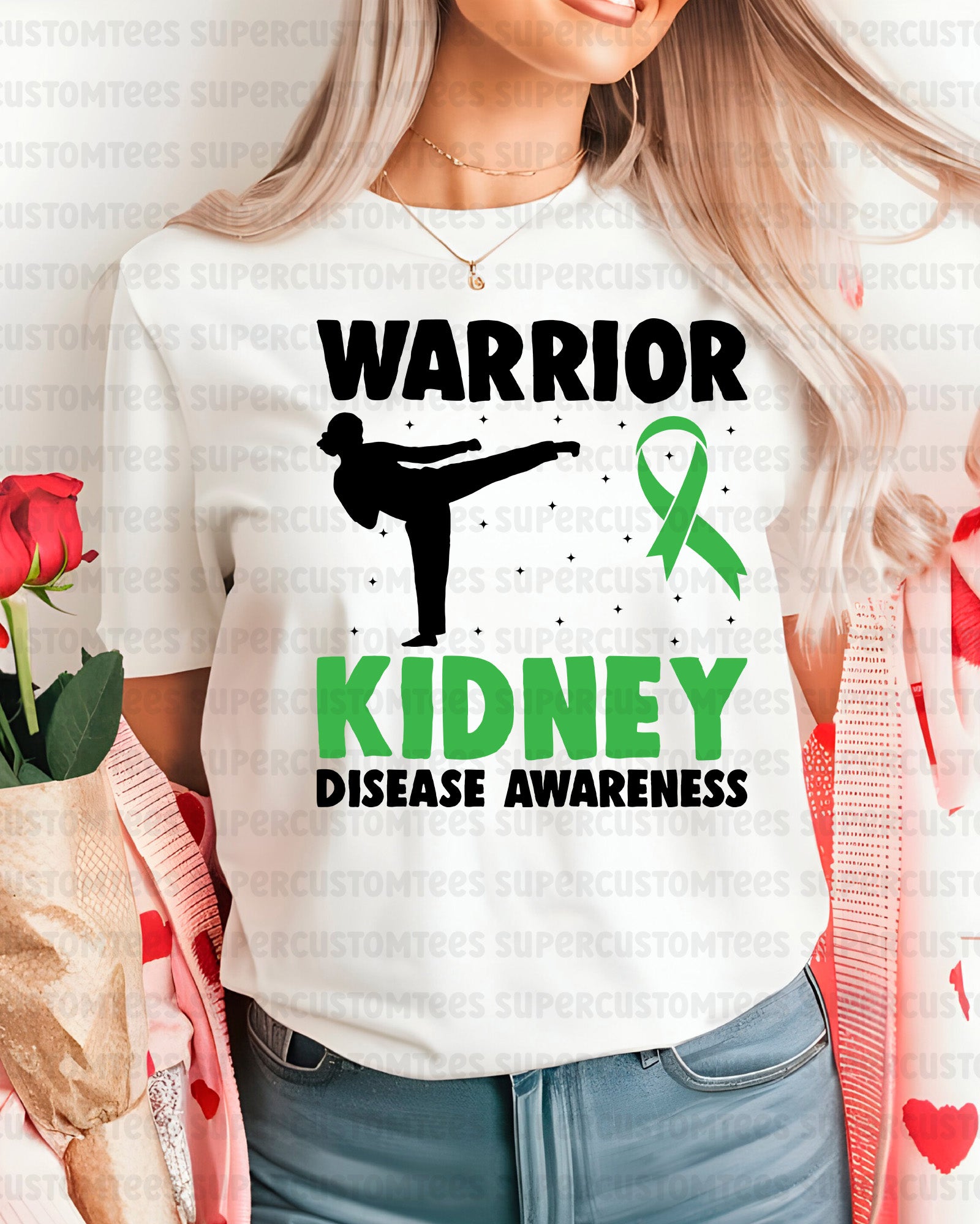 Kidney Disease Awareness DTF Transfer Ready to Press