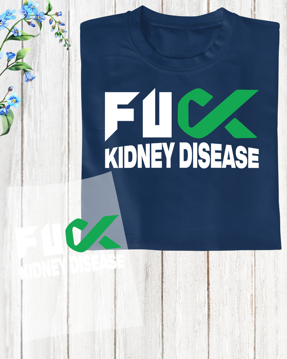 Kidney Disease Awareness Heat Transfer for Shirt
