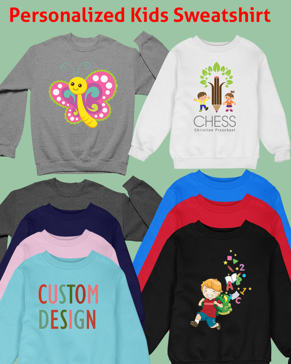 Custom Kids Sweatshirt