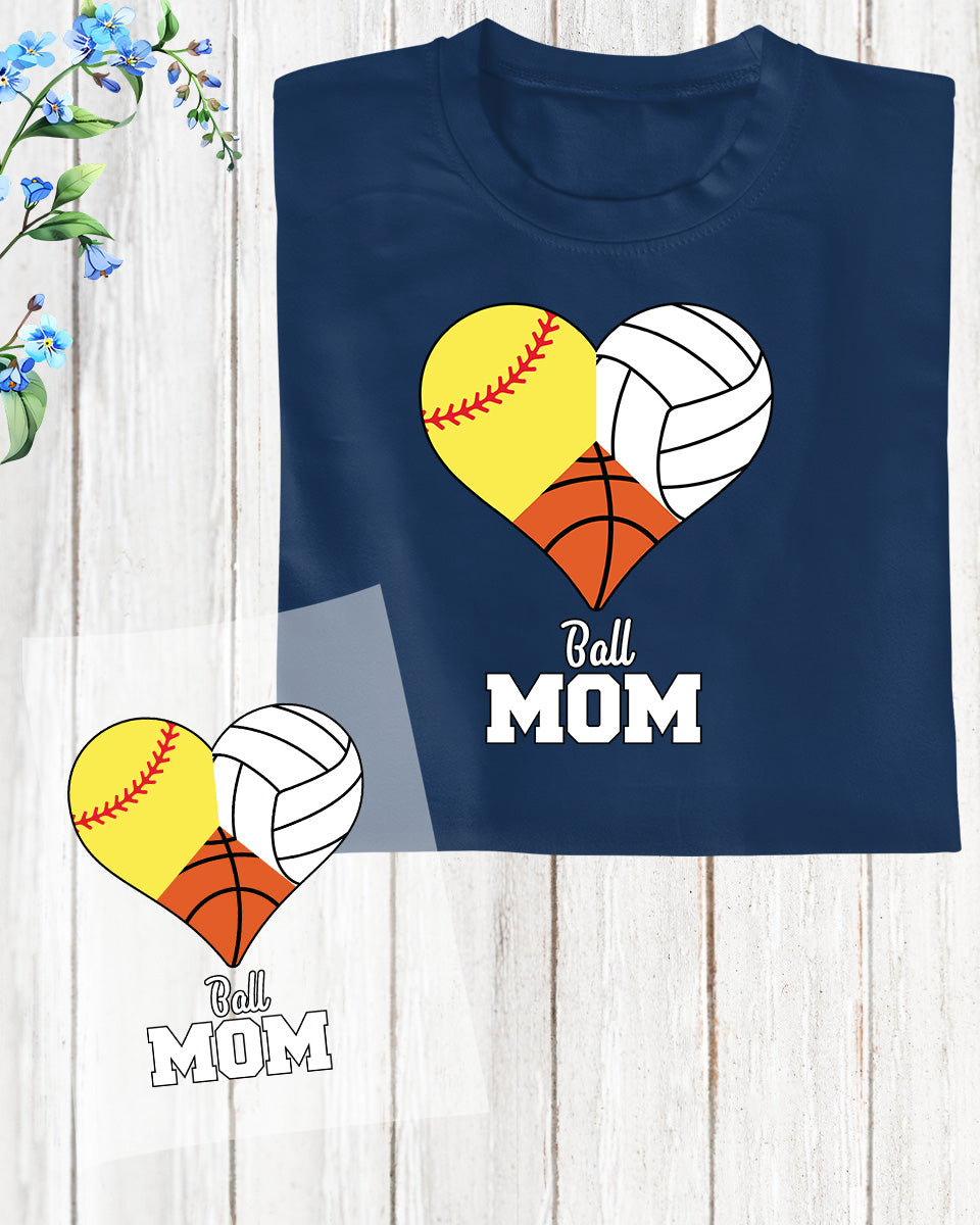 Ball Mom DTF Transfer Film