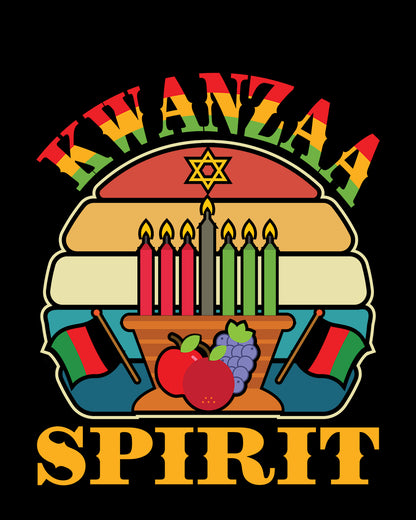 Kwanzaa Spirit DTF Transfer Film