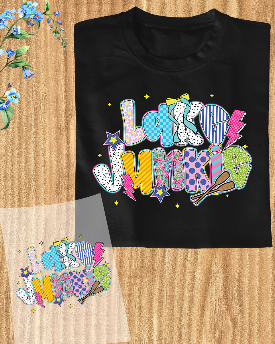 Lake Junkie DTF Transfer Ready to Press