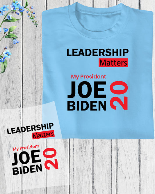 Leadership Matters Joe Biden DTF Transfer Film