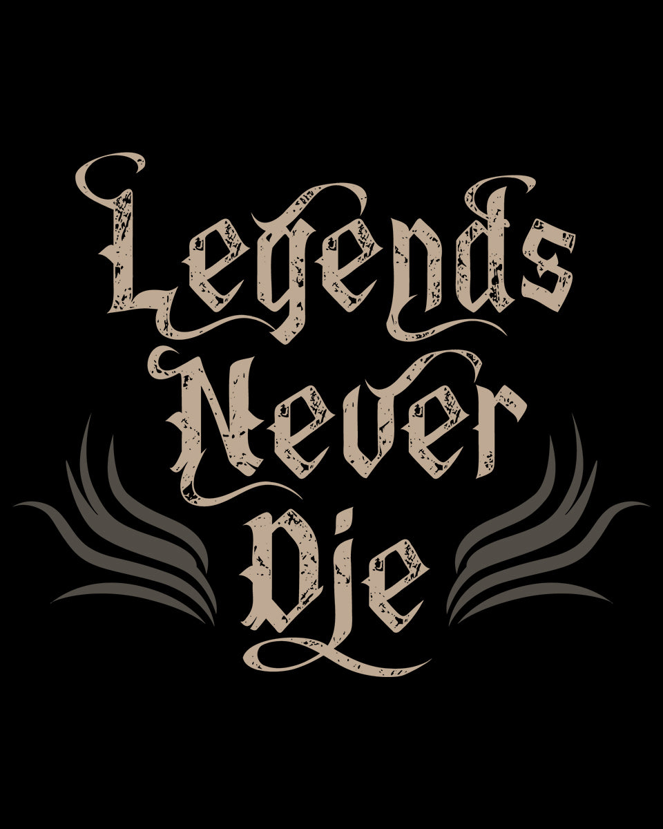 Legends Never Die DTF Transfer Film