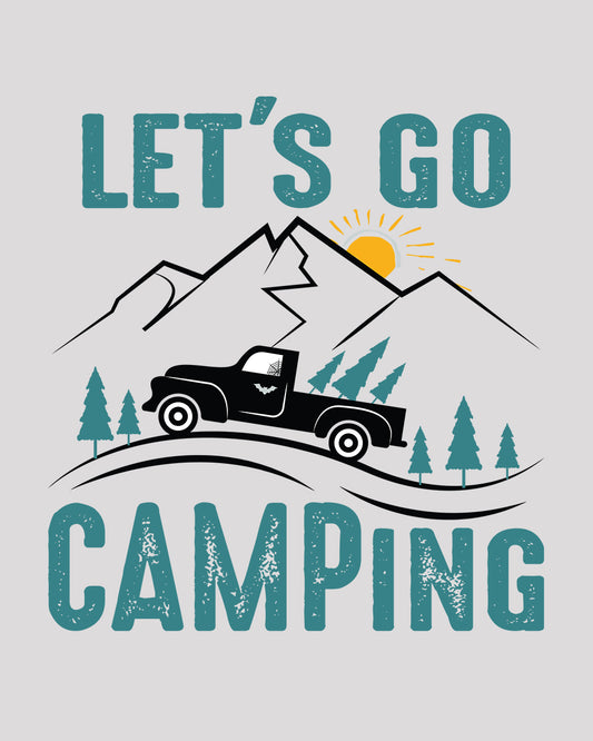 Let's Go Camping DTF Transfer Film