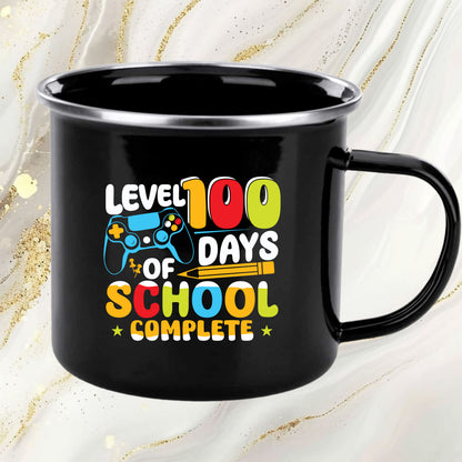 Level 100 Days of School Design DTF Transfer, Ready to Press Heat Transfer for Shirts, Fun 100 Days of School Design, UV Sticker