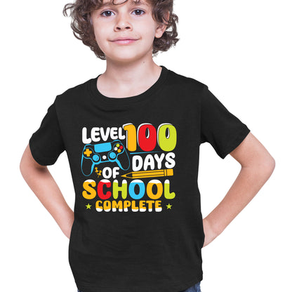 Level 100 Days of School Design DTF Transfer, Ready to Press Heat Transfer for Shirts, Fun 100 Days of School Design, UV Sticker