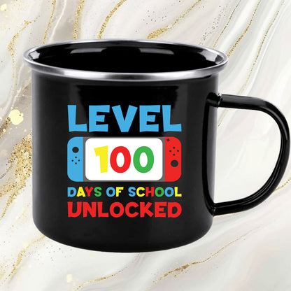 Level 100 Days of School Design DTF Transfer, Ready to Press Heat Transfer for Shirts, Fun 100 Days of School Design, UV Sticker