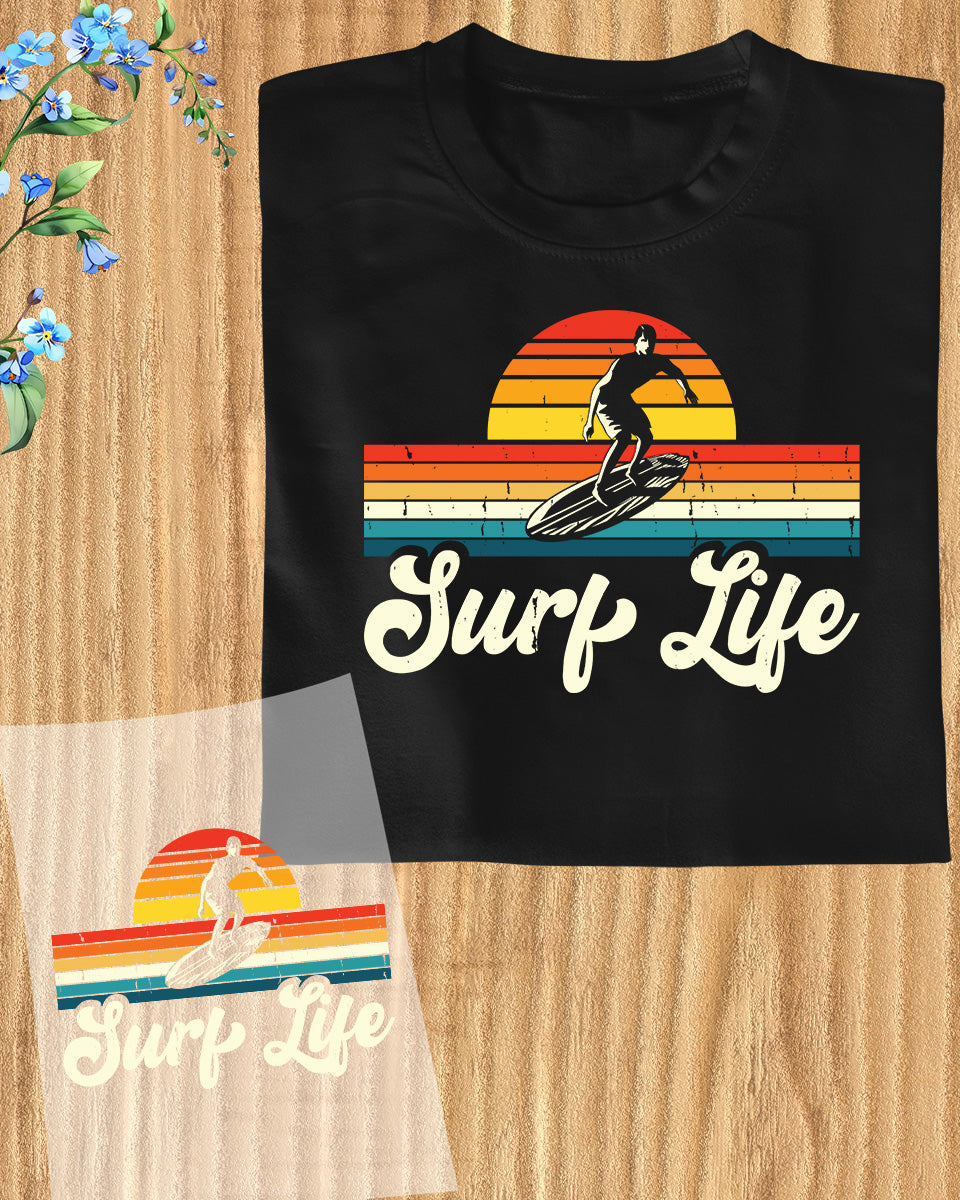 Surf Life DTF Transfer Film