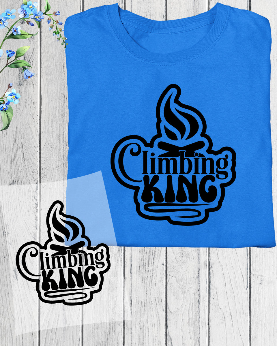 Climbing King DTF Transfer Sheets