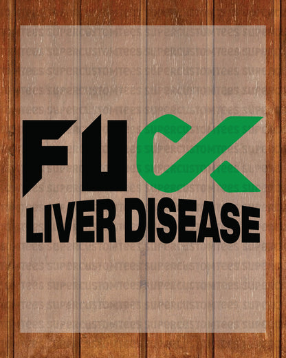 Liver Disease Awareness Heat Transfer for Shirt