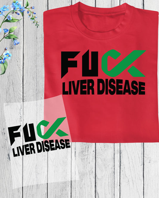 Liver Disease Awareness Heat Transfer for Shirt