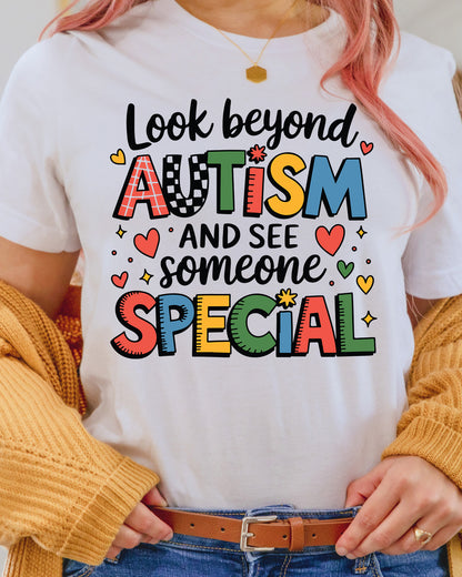 Look Beyond Autism and See Someone DTF Transfer