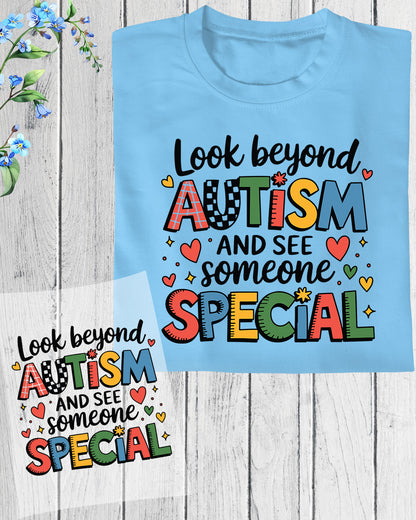 Look Beyond Autism and See Someone DTF Transfer