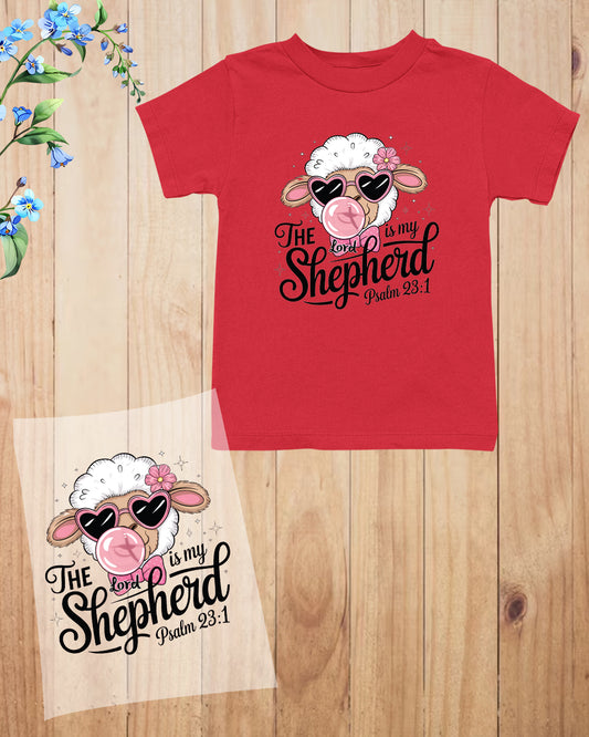 Lord is My Shepherd Kids Christian DTF Transfer