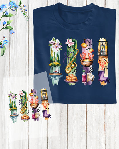 Louisiana DTF Transfer Ready to Press