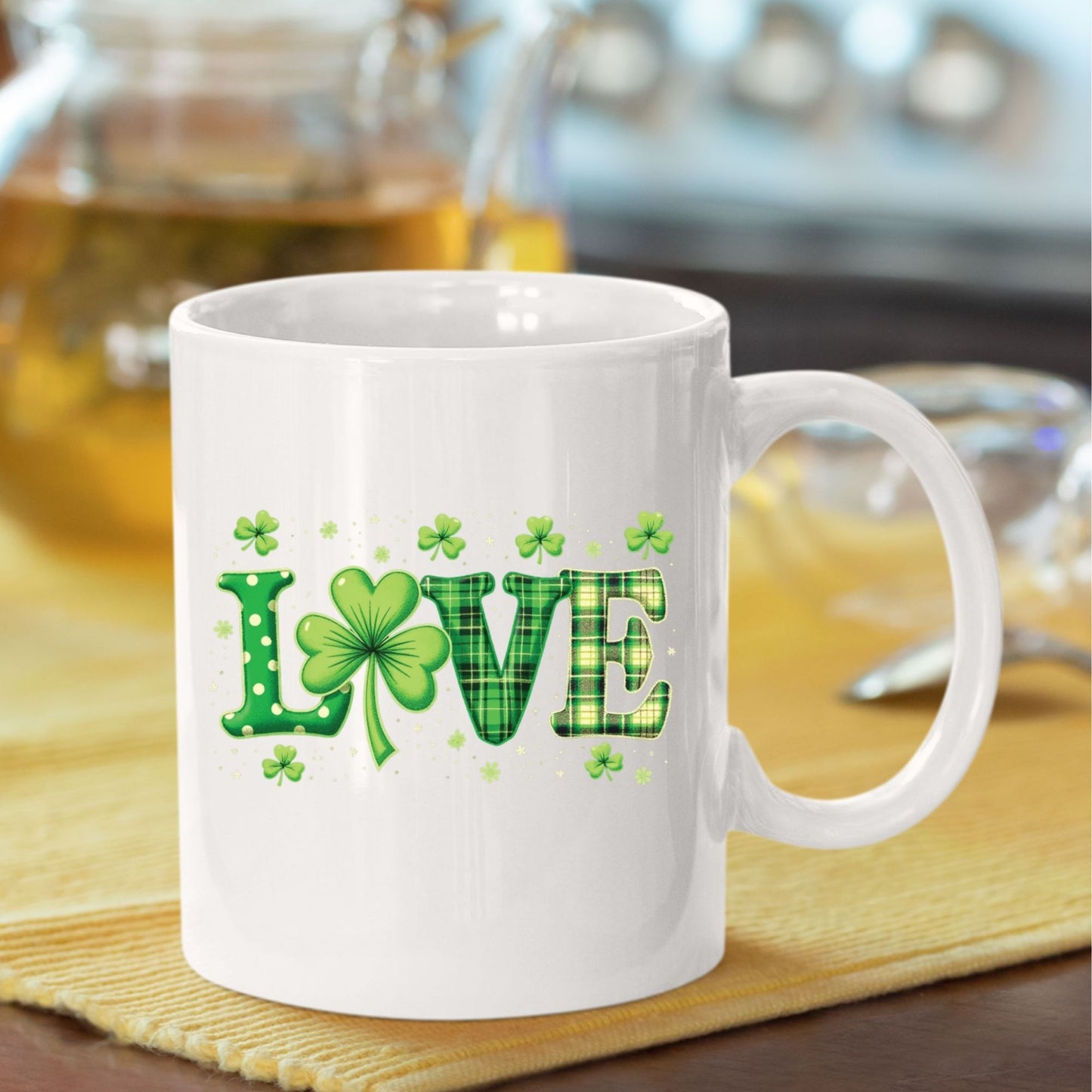 Love St Patrick’s Day DTF Transfer ready to Press