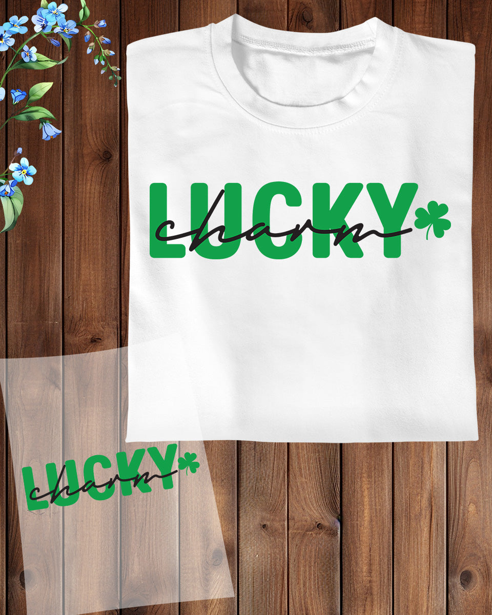 Lucky Charm St Patrick's Day DTF Transfer Film