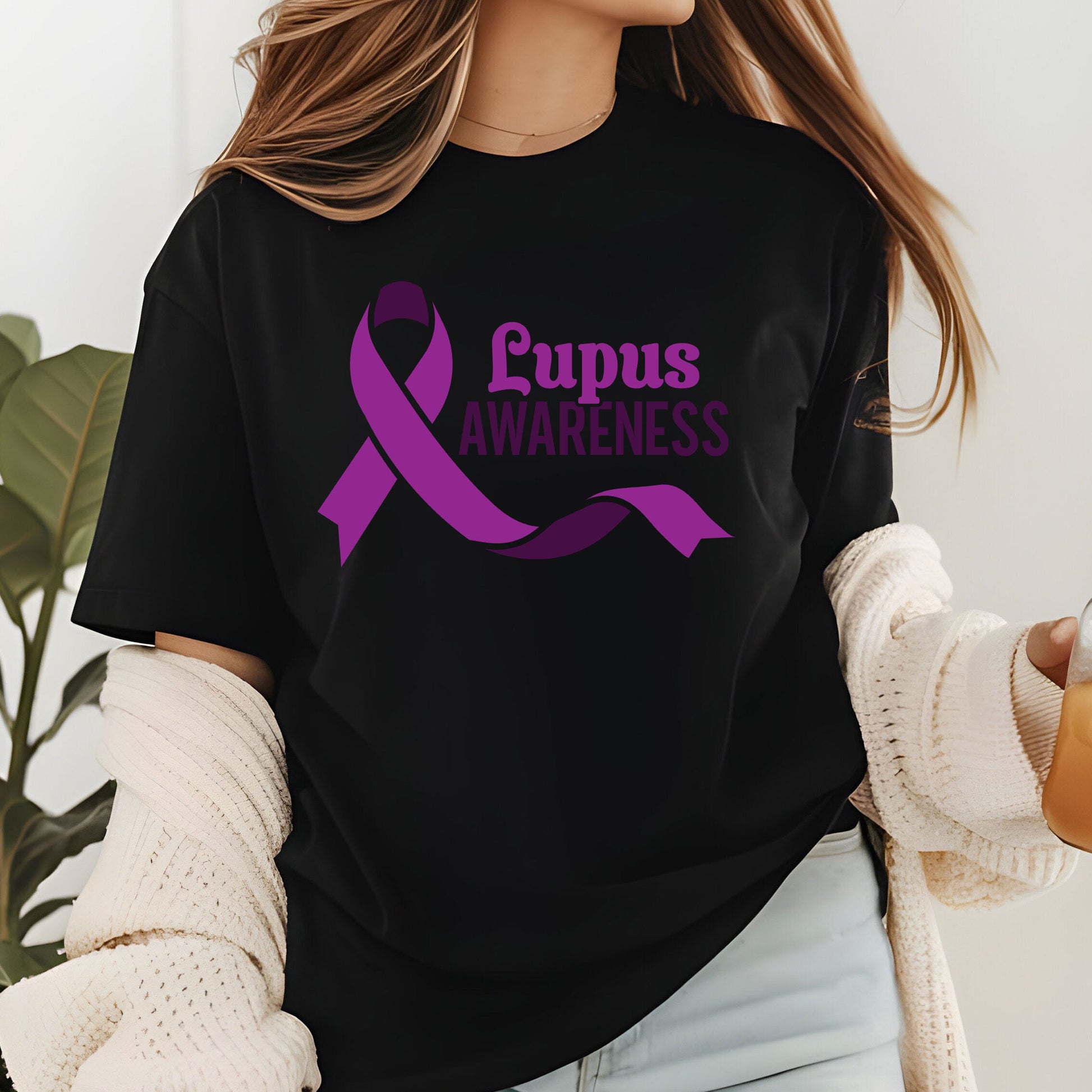Lupus Awareness DTF Transfer Ready to Press