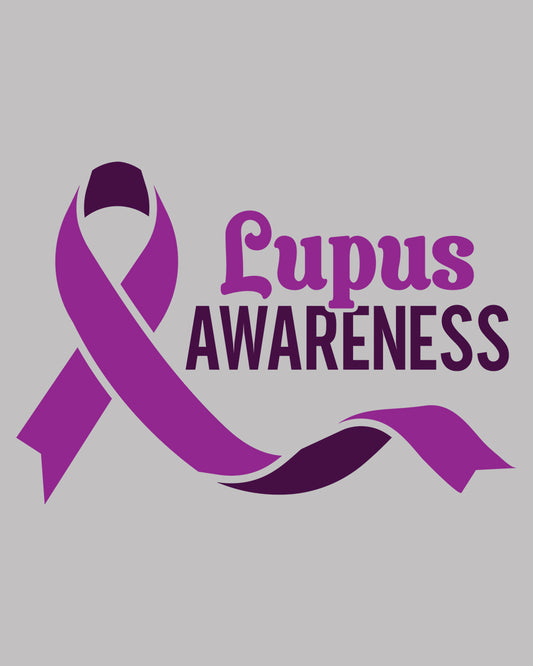 Lupus Awareness DTF Transfer Film