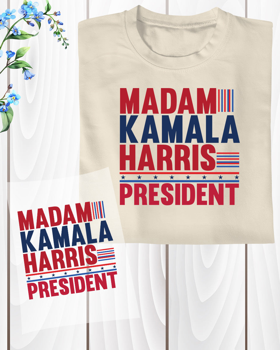 Kamala for President DTF Transfer Film