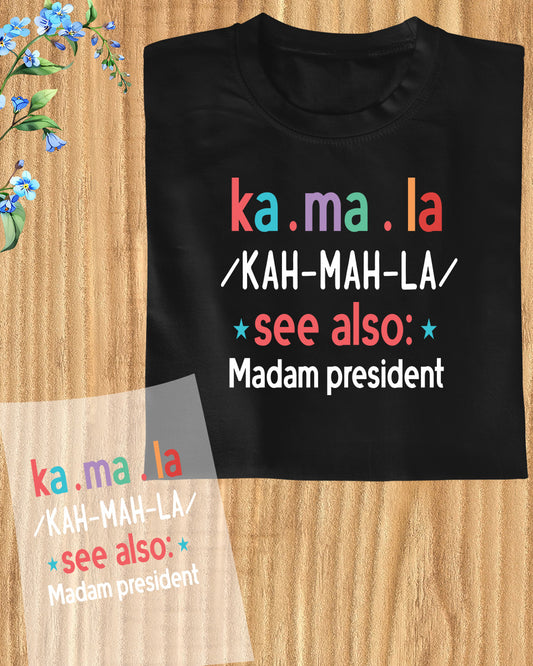 Kamala Harris for President DTF Transfer Film