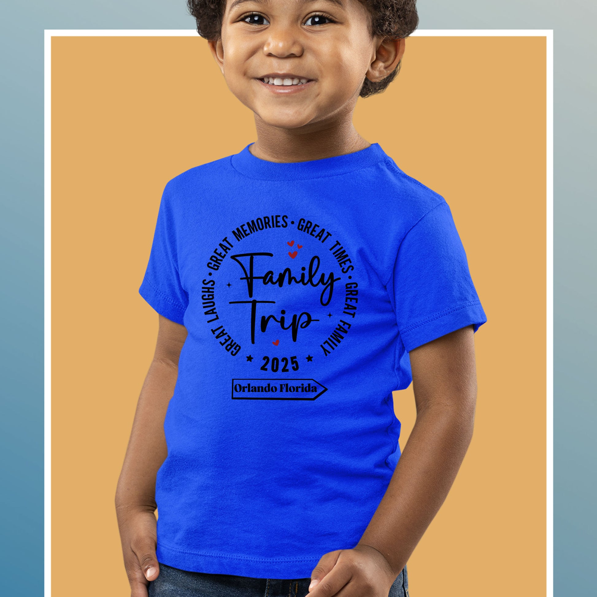Family Trip 2025 Shirt Custom Name Tees