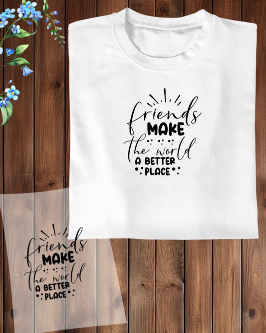 Cute best friend shirts DTF Transfer Film