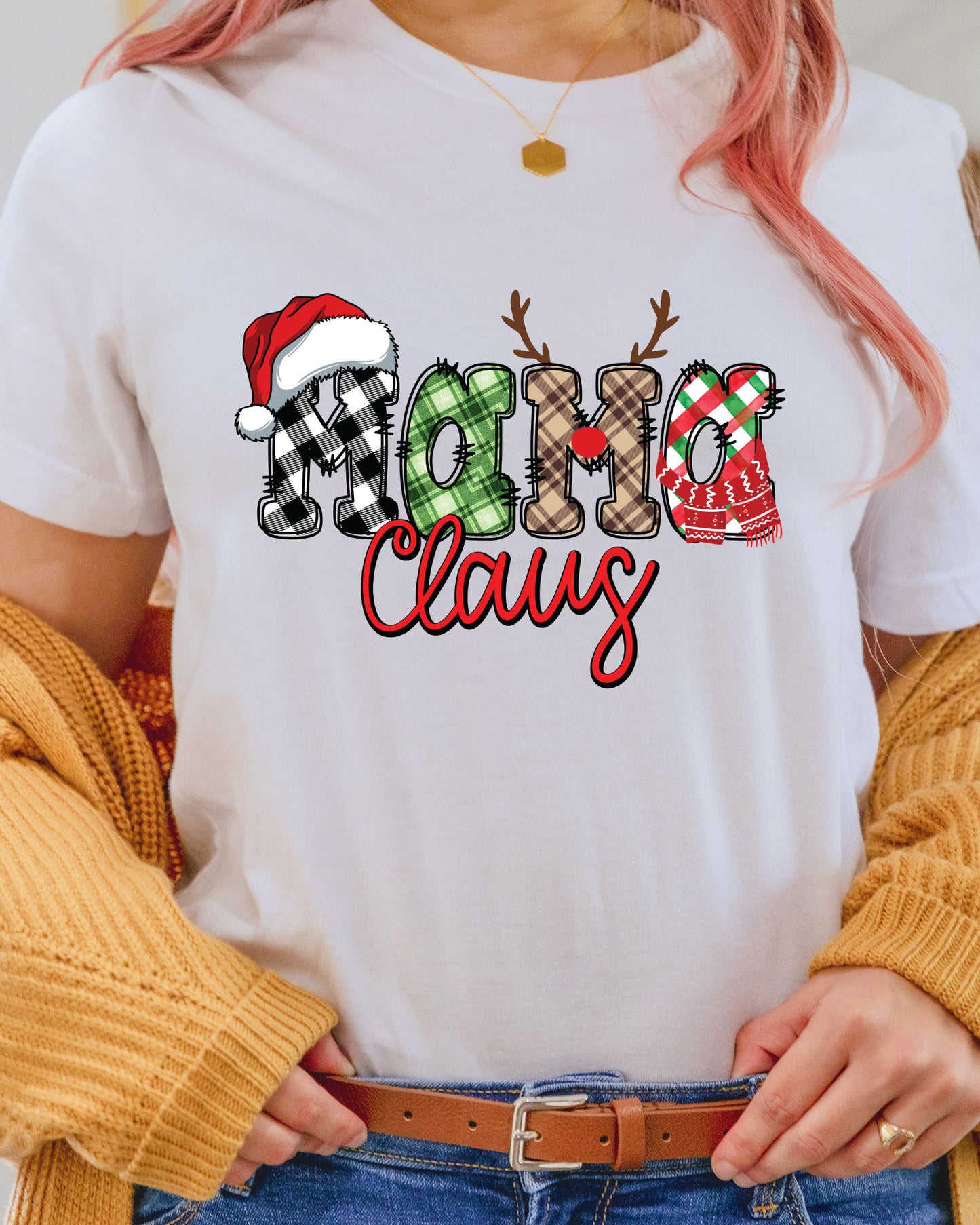 Mama Claus Christmas DTF Transfers