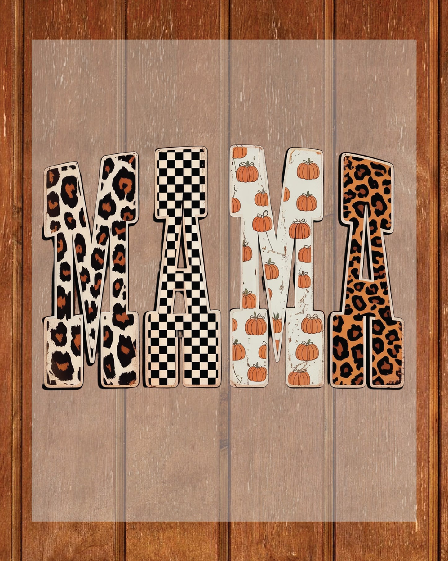 Mama Fall DTF Transfer