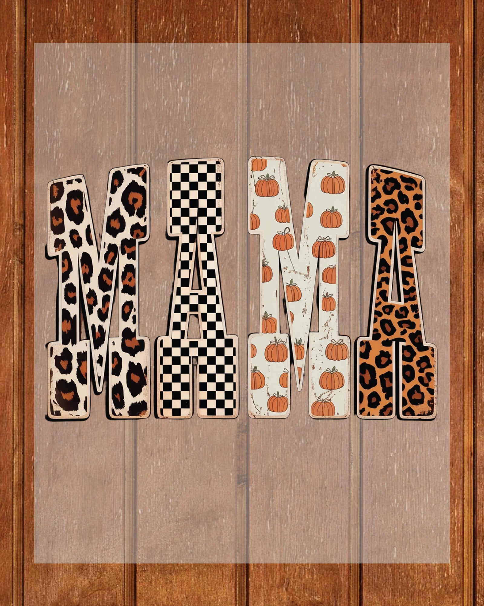 Mama Fall DTF Transfer