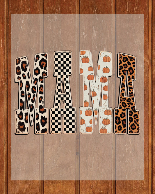 Mama Fall DTF Transfer