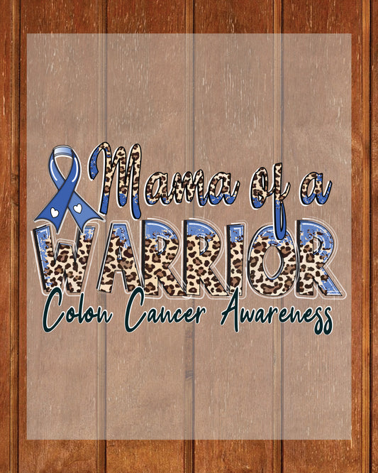 Mama Warrior DTF Transfer