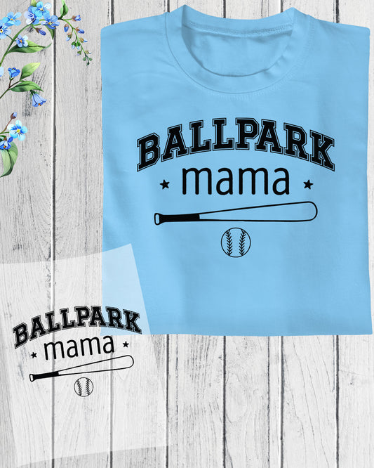 Ballpark Mama DTF Transfer Film