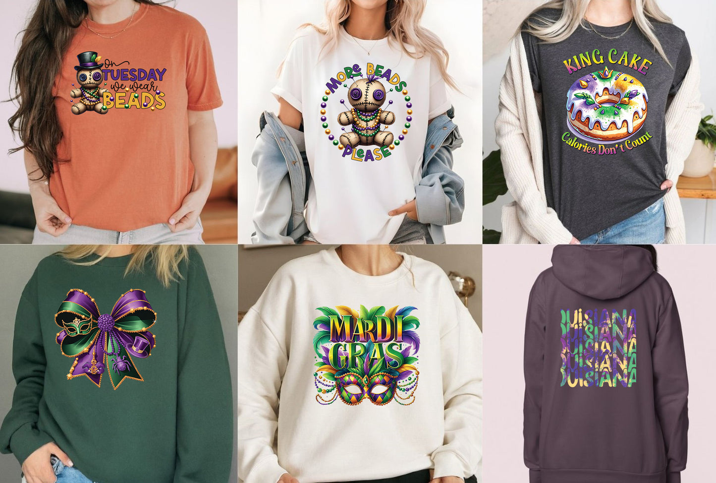 Mardi Gras Gang Sheet